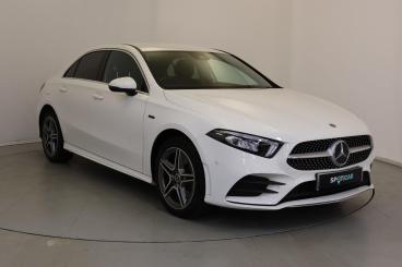 SPOTICAR Mercedes A Class Classe A 1.3 A250e 15.6kwh Amg Line (executive) 8g-dct Euro Used Car - Saloon Plug-in Hybrid White - Wellingborough - 1200565189_1