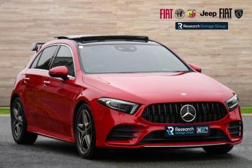 SPOTICAR Mercedes A Class Classe A 2.0 A200d Amg Line (premium Plus) 8g-dct Euro 6 (s Used Car - Saloon Diesel Red - Nuneaton - 1200567889_1