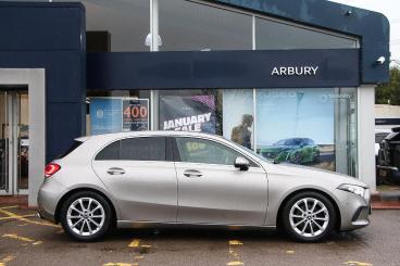 SPOTICAR Mercedes A Class Classe A 1.3 A180 Sport (executive) 7g-dct Euro 6 (s/s) 5dr Used Car - Saloon Petrol Silver - Bulkington - 1200568213_5