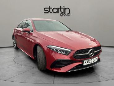SPOTICAR Mercedes A Class Classe A 2.0 A200d Amg Line (executive) 8g-dct Euro 6 (s/s) Used Car - Saloon Diesel Red - Redditch - 1200569457_5