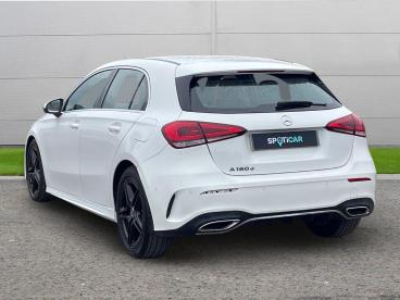 SPOTICAR Mercedes A Class Classe A 1.5 A180d Amg Line (executive) 7g-dct Euro 6 (s/s) Used Car - Saloon Diesel White - Selby - 1200573125_4