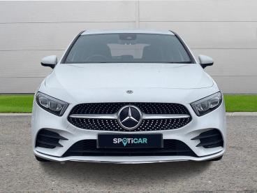 SPOTICAR Mercedes A Class Classe A 1.5 A180d Amg Line (executive) 7g-dct Euro 6 (s/s) Used Car - Saloon Diesel White - Selby - 1200573125_5
