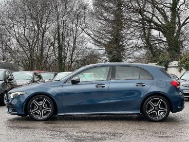 SPOTICAR Mercedes A Class Classe A 1.3 A180 Amg Line Edition (premium Plus) 7g-dct Eu Used Car - Saloon Petrol Blue - Pontypridd - 1200579160_4