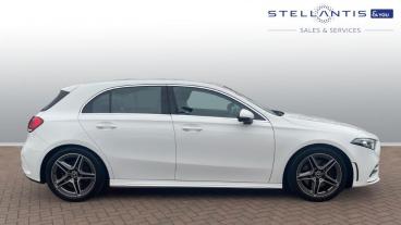 SPOTICAR Mercedes A Class Classe A 2.0 A220 Amg Line 7g-dct Euro 6 (s/s) 5dr Used Car - Saloon Petrol White - Leicester - 1200580383_2