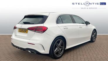 SPOTICAR Mercedes A Class Classe A 2.0 A220 Amg Line 7g-dct Euro 6 (s/s) 5dr Used Car - Saloon Petrol White - Leicester - 1200580383_3