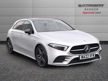 SPOTICAR Mercedes A Class Classe A 1.3 A200 Amg Line Edition (premium Plus) 7g-dct Eu Used Car - Saloon Petrol Silver - Bangor - 1200581639_1