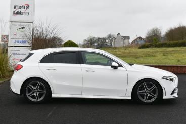 SPOTICAR Mercedes A Class Classe A 1.3 A180 Amg Line Euro 6 (s/s) 5dr Used Car - Saloon Petrol White - Ballymena County Antrim - 1200582383_2