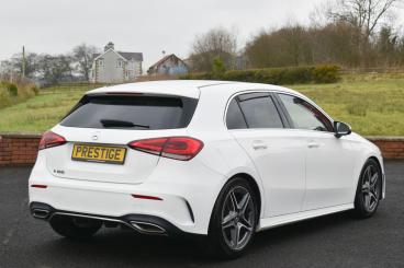 SPOTICAR Mercedes A Class Classe A 1.3 A180 Amg Line Euro 6 (s/s) 5dr Used Car - Saloon Petrol White - Ballymena County Antrim - 1200582383_3