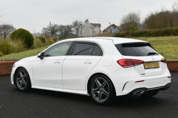 SPOTICAR Mercedes A Class Classe A 1.3 A180 Amg Line Euro 6 (s/s) 5dr Used Car - Saloon Petrol White - Ballymena County Antrim - 1200582383_5