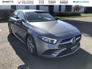 SPOTICAR Mercedes A Class Classe A 1.3 A180 Amg Line (premium) Euro 6 (s/s) 5dr Used Car - Saloon Petrol Grey - Bridgend - 1200584526_1