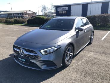 SPOTICAR Mercedes A Class Classe A 1.3 A180 Amg Line (premium) Euro 6 (s/s) 5dr Used Car - Saloon Petrol Grey - Bridgend - 1200584526_3