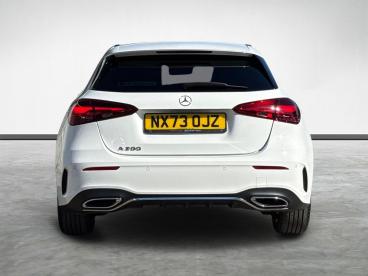 SPOTICAR Mercedes A Class Classe A 1.3 A200h Mhev Amg Line (executive) 7g-dct Euro 6 Used Car - Saloon Hybrid White - Guisborough - 1200585456_4