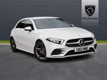 SPOTICAR Mercedes A Class Classe A 1.3 A180 Amg Line 7g-dct Euro 6 (s/s) 5dr Used Car - Saloon Petrol White - Rochdale - 1200589737_1