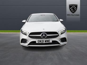SPOTICAR Mercedes A Class Classe A 1.3 A180 Amg Line 7g-dct Euro 6 (s/s) 5dr Used Car - Saloon Petrol White - Rochdale - 1200589737_2