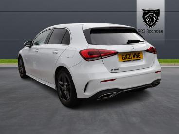 SPOTICAR Mercedes A Class Classe A 1.3 A180 Amg Line 7g-dct Euro 6 (s/s) 5dr Used Car - Saloon Petrol White - Rochdale - 1200589737_3