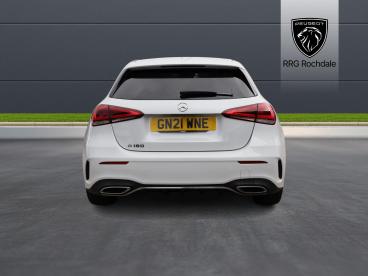 SPOTICAR Mercedes A Class Classe A 1.3 A180 Amg Line 7g-dct Euro 6 (s/s) 5dr Used Car - Saloon Petrol White - Rochdale - 1200589737_5