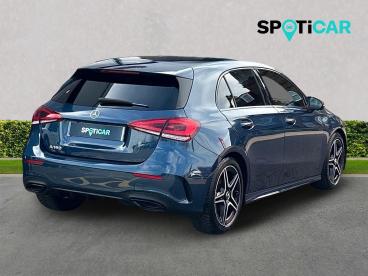 SPOTICAR Mercedes A Class Classe A 1.3 A180 Amg Line Edition (executive) 7g-dct Euro Used Car - Saloon Petrol Blue - Dumfries - 1200592931_3