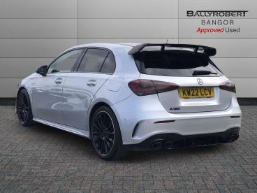 SPOTICAR Mercedes A Class Classe A 1.3 A180 Amg Line Night Edition (premium Plus) 7g- Used Car - Saloon Petrol Silver - Bangor - 1200594896_2