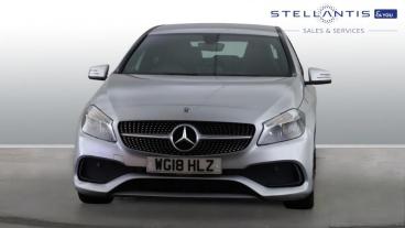 SPOTICAR Mercedes A Class Classe A 1.6 A180 Amg Line Euro 6 (s/s) 5dr Used Car - Saloon Petrol Silver - Birmingham - 1200596086_2