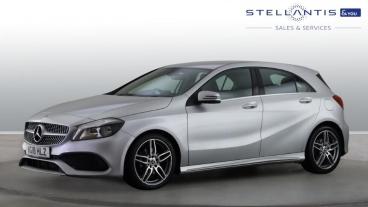 SPOTICAR Mercedes A Class Classe A 1.6 A180 Amg Line Euro 6 (s/s) 5dr Used Car - Saloon Petrol Silver - Birmingham - 1200596086_3