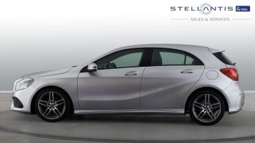 SPOTICAR Mercedes A Class Classe A 1.6 A180 Amg Line Euro 6 (s/s) 5dr Used Car - Saloon Petrol Silver - Birmingham - 1200596086_5