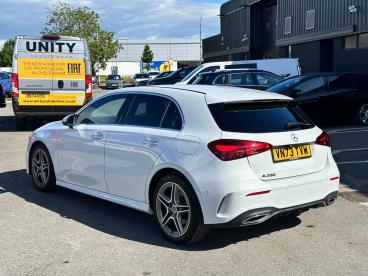 SPOTICAR Mercedes A Class Classe A 1.3 A200h Mhev Amg Line (executive) 7g-dct Euro 6 Used Car - Saloon Hybrid White - Cheltenham - 1200602437_3