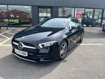 SPOTICAR Mercedes A Class Classe A 1.3 A180 Amg Line (executive) 7g-dct Euro 6 (s/s) Used Car - Saloon Petrol Black - Cheltenham - 1200604415_3