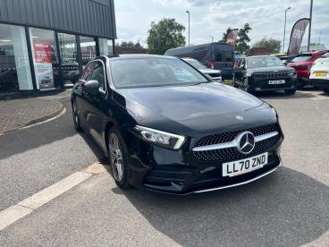 SPOTICAR Mercedes A Class Classe A 1.3 A180 Amg Line (executive) 7g-dct Euro 6 (s/s) Used Car - Saloon Petrol Black - Cheltenham - 1200604415_5