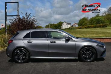 SPOTICAR Mercedes A Class Classe A 1.3 A180h Mhev Amg Line (executive) 7g-dct Euro 6 Used Car - Saloon Hybrid Grey - Ballymena County Antrim - 1200605242_3