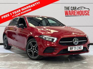 SPOTICAR Mercedes A Class Classe A 250e Amg Line Executive Edition 5dr Auto Used Car - Saloon Plug-in Hybrid Red - Swansea - 1200605734_1
