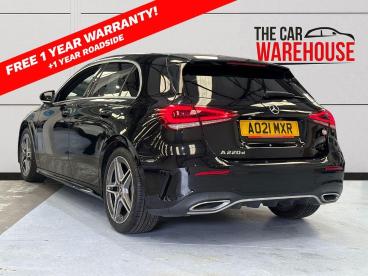 SPOTICAR Mercedes A Class Classe A 2.0 A220d Amg Line 8g-dct Euro 6 (s/s) 5dr Used Car - Saloon Diesel Black - Swansea - 1200608439_2