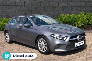 SPOTICAR Mercedes A Class Classe A 2.0 A200d Sport (executive) 8g-dct Euro 6 (s/s) 5d Used Car - Saloon Diesel Grey - Rugby - 1200610697_1