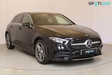 SPOTICAR Mercedes A Class Classe A 1.3 A250e 15.6kwh Amg Line 8g-dct Euro 6 (s/s) 5dr Used Car - Saloon Plug-in Hybrid Black - Wellingborough - 1200612716_1