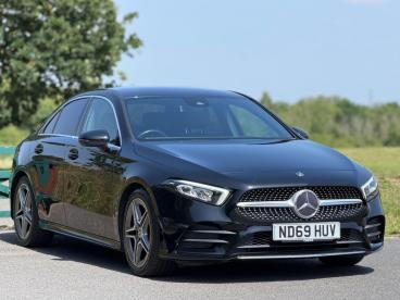SPOTICAR Mercedes A Class Classe A 1.5 A180d Amg Line 7g-dct Euro 6 (s/s) 4dr Used Car - Saloon Diesel Black - Balsall Common - 1200613336_1