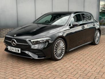 SPOTICAR Mercedes A Class Classe A 1.3 A200h Mhev Amg Line (premium Plus) 7g-dct Euro Used Car - Saloon Hybrid Black - Norwich - 1200616481_2