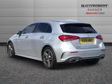 SPOTICAR Mercedes A Class Classe A 1.3 A200 Amg Line (premium) 7g-dct Euro 6 (s/s) 5d Used Car - Saloon Petrol Silver - Bangor - 1200617614_2