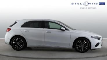 SPOTICAR Mercedes A Class Classe A 1.3 A180h Mhev Sport (executive) 7g-dct Euro 6 (s/ Used Car - Saloon Hybrid White - Coventry - 1200618177_4