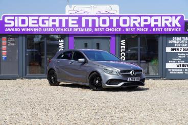 SPOTICAR Mercedes A Class Classe A 1.5 A180d Amg Line Euro 6 (s/s) 5dr Used Car - Saloon Diesel Grey - Great Yarmouth - 1200618535_1