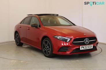 SPOTICAR Mercedes A Class Classe A 1.3 A250e 15.6kwh Amg Line Edition (premium Plus) Used Car - Saloon Plug-in Hybrid Red - Wellingborough - 1200621074_1