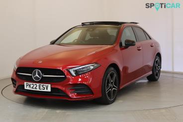 SPOTICAR Mercedes A Class Classe A 1.3 A250e 15.6kwh Amg Line Edition (premium Plus) Used Car - Saloon Plug-in Hybrid Red - Wellingborough - 1200621074_3