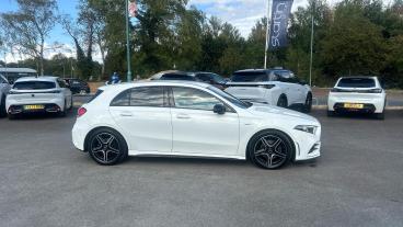 SPOTICAR Mercedes A Class Classe A 1.3 A180 Amg Line Edition (executive) 7g-dct Euro Used Car - Saloon Petrol White - Redditch - 1200623156_5