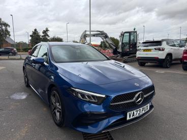 SPOTICAR Mercedes A Class Classe A 2.0 A200d Amg Line (executive) 8g-dct Euro 6 (s/s) Used Car - Saloon Diesel Blue - Cheltenham - 1200624511_1