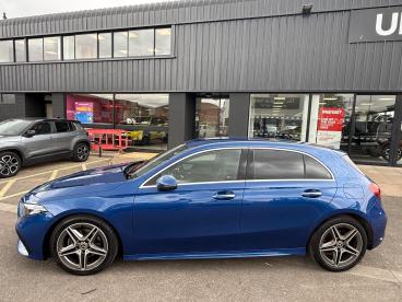 SPOTICAR Mercedes A Class Classe A 2.0 A200d Amg Line (executive) 8g-dct Euro 6 (s/s) Used Car - Saloon Diesel Blue - Cheltenham - 1200624511_4