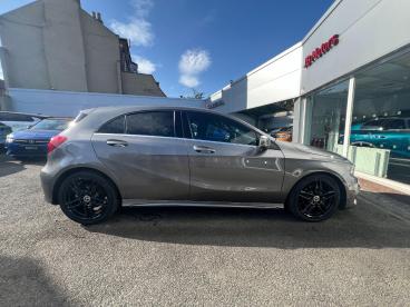 SPOTICAR Mercedes A Class Classe A 2.1 A200d Amg Line 7g-dct Euro 6 (s/s) 5dr Used Car - Saloon Diesel Grey - Malton - 1200624748_3