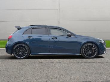 SPOTICAR Mercedes A Class Classe A 2.0 A35 Amg Edition (premium Plus) 7g-dct 4matic E Used Car - Saloon Petrol Blue - Selby - 1200626551_4
