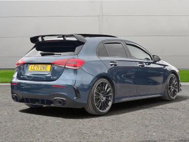 SPOTICAR Mercedes A Class Classe A 2.0 A35 Amg Edition (premium Plus) 7g-dct 4matic E Used Car - Saloon Petrol Blue - Selby - 1200626551_5