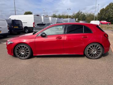 SPOTICAR Mercedes A Class Classe A 1.3 A200 Exclusive Edition 7g-dct Euro 6 (s/s) 5dr Used Car - Saloon Petrol Red - Boston - 1200629103_2