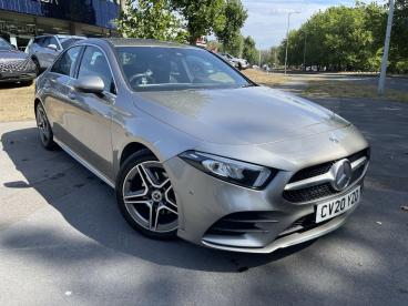 SPOTICAR Mercedes A Class Classe A 1.3 A200 Amg Line (premium 2) 7g-dct Euro 6 (s/s) Used Car - Saloon Petrol Silver - Swansea - 1200629134_1