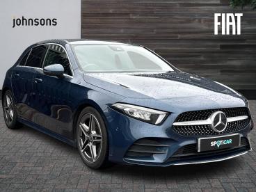 SPOTICAR Mercedes A Class Classe A 2.0 A200d Amg Line (executive) 8g-dct Euro 6 (s/s) Used Car - Saloon Diesel Blue - Swindon - 1200630481_1