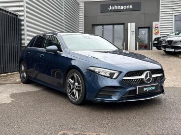 SPOTICAR Mercedes A Class Classe A 2.0 A200d Amg Line (executive) 8g-dct Euro 6 (s/s) Used Car - Saloon Diesel Blue - Swindon - 1200630481_2